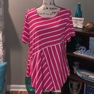Yelete Pink Flowy Shirt